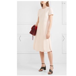 Valentino scallop hem midi dress